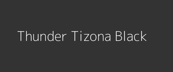 Thunder Tizona Black